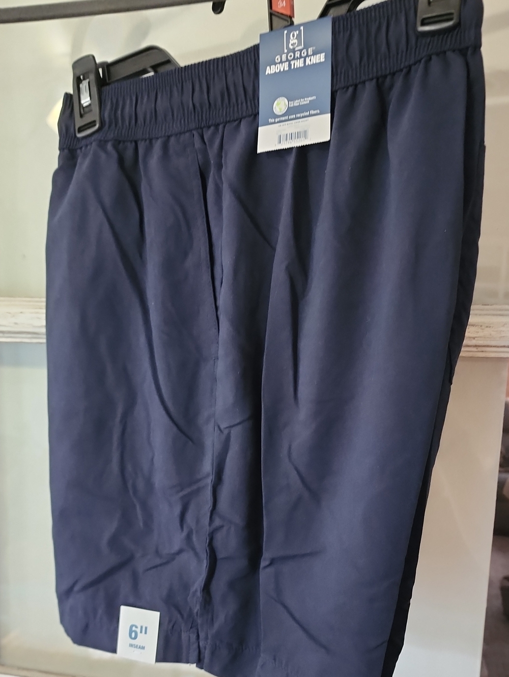 George Navy Colored Swim Shorts Medium 32-34